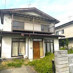長野市稲葉の中古住宅　現在リフォーム中　南道路で陽当たり良好