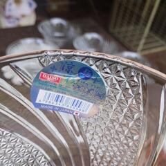 ダイソーガラス器、多分５個とも未使用です。そうめんやサラダに！の画像