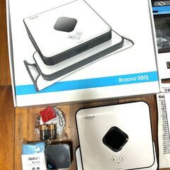 【終】【B71】ブラーバ 380j アイロボット 床拭きロボット 簡単操作 水拭き・乾拭き 急速充電 落下防止/掃除機/ ジャンク品の画像