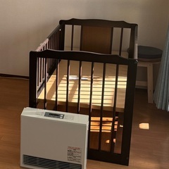 お友達からのお古のベビーベッド