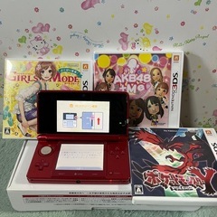 3DS本体　箱付き　ソフト3本