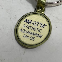 Y2506-505 アクアマリン リング 15号 中古の画像