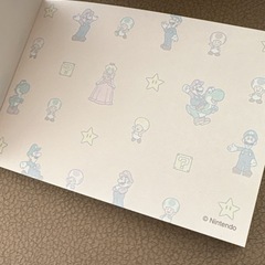 スーパーマリオ メモ帳の画像