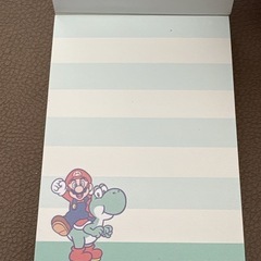 スーパーマリオ メモ帳の画像