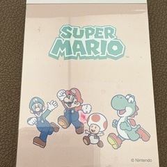 スーパーマリオ メモ帳