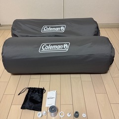 コールマンエアーマット キャンパーインフレーター マットハイピー...