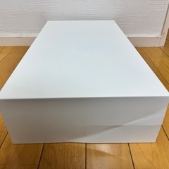【取引確定】IKEA ELLOVEN エロヴェン モニタースタンド 引き出し付きホワイトの画像