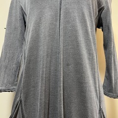 PLST プラステ　ロングワンピース　グレーの画像