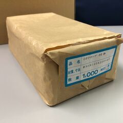 ①OPP袋 テープ付 1,000枚おまとめ　120×200㎜ 0...