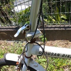 ◆ミニベロ　お父さんバイク◆　ソフトバンク　ジャンク品 自転車 16インチの画像