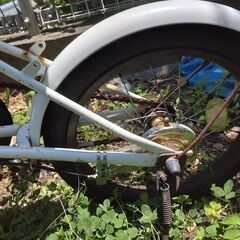 ◆ミニベロ　お父さんバイク◆　ソフトバンク　ジャンク品 自転車 16インチの画像