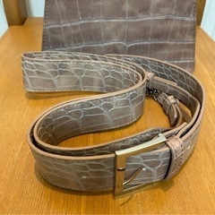 JEANASIS ショルダーバック　2way がま口の画像