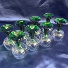 ☆LUMINARC☆リュミナルク☆ビンテージワイングラス☆8個セット☆未使用品☆の画像