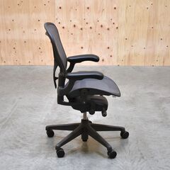 【ヤ取終了7/10】≪zyt2282ジ≫ Herman Miller/ハーマンミラー アーロンチェア リマスタード Bサイズ ② ライトシリーズ 個体識別番号126？ オフィスチェア/ブランド家具/中古家具/宮城県仙台市 70611-09の画像