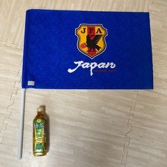 JFA ★ サッカー　日本代表　応援フラッグ　旗　希少の画像