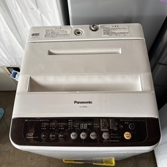 チェックOK! 2015年 パナソニック 6kg 全自動洗濯機 NA-F60PB8 配達応談の画像