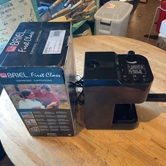 【引き取り限定】BRIEL・コーヒーメーカー・中古品・ブラックの画像