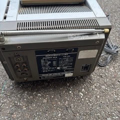 ポータブルカラーテレビの画像
