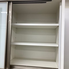 【お値下げしました！】ニトリ　レンジボード　スライド台　アルミナの画像