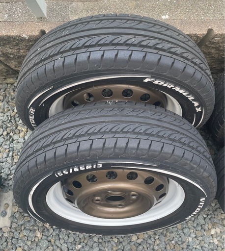 VITOUR FORMULA X 155/65R13 タイヤセット 軽自動車