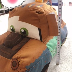カーズ　メーター🚗BIGぬいぐるみ🚖非売品の画像