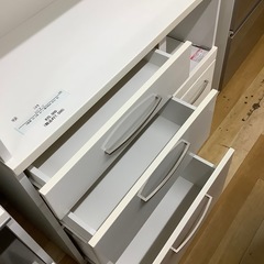【トレファク　ラパーク岸和田店】ニトリ　レンジボード　コパン　ホワイトの画像