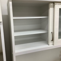 【トレファク　ラパーク岸和田店】ニトリ　レンジボード　コパン　ホワイトの画像
