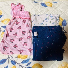 【まとめ売り】保育園着petit main チェリー柄 Tシャツ...