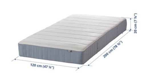 美品！IKEAセミダブルマットレス