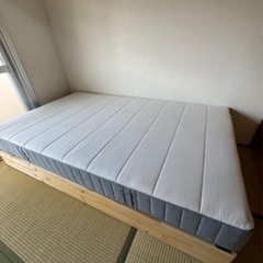 美品！IKEAセミダブルマットレスの画像
