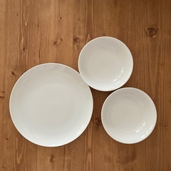 【無印良品食器】✖️3　ホワイトアイボリー