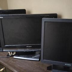 ジャンク扱い、まとめてTV＆PCモニター