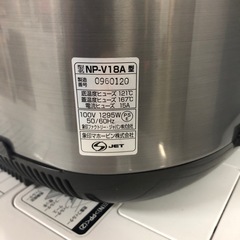 2016年製　象印IH炊飯器　10合炊きの画像