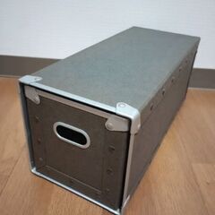 収納ケース　収納ボックス　グレー　引き出し　3つ