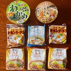 インスタント麺8点 (完売)