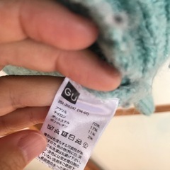 GU 水色セーターの画像