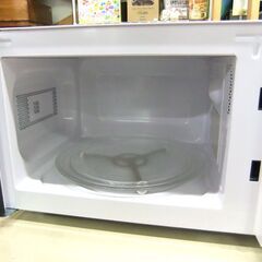 電子レンジ 2019年製 山善 MRM-HF170 温め専用 ターンテーブル式 ホワイト 17L YAMAZEN キッチン家電 札幌市 厚別区の画像
