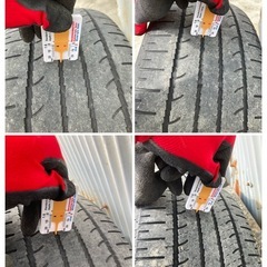 デリカd5のタイヤ　225/55r18 ヨコハマジオランダー　アウトランダー　エクリプスクロス　rvrの画像