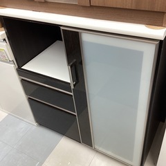 春日市⭐️キッチンカウンター⭐️レンジボード⭐️NITORI⭐️定価¥19,789⭐️の画像