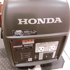 HONDA ホンダ インバーター発電機 EU16i ポータブル発電機の画像