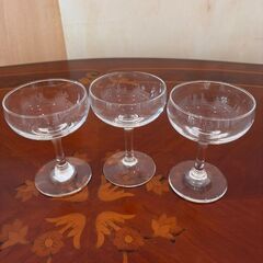 デザートグラス　大小５点セットの画像