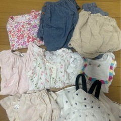 70〜80サイズ（女児）夏服12点