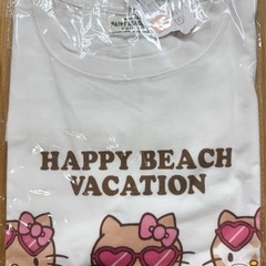 サンリオ　キティ　JUICE 日焼け　Tシャツ XL