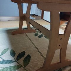 無料　高級ダイニングテーブル　美品の画像