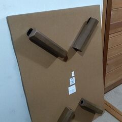 折脚座卓、テーブル [幅120cm]：幅120×奥行80×高さ34cm　客室利用（使用感無し）程度よい！の画像