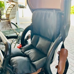 自転車 チャイルドシート用クッション 前後兼用