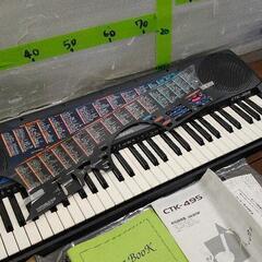 0620-073 電子ピアノCASIO CTK-495の画像