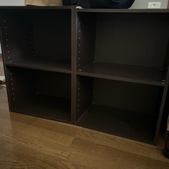 カラーボックス2段