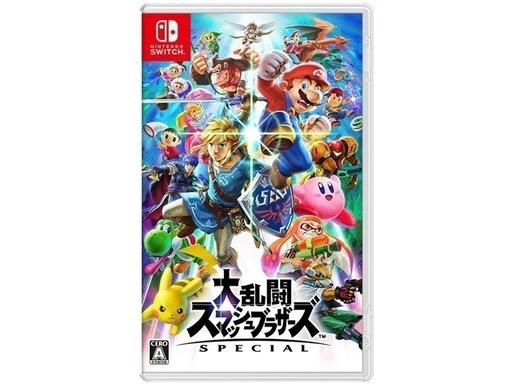 【新品】Nintendo switchソフト 大乱闘スマッシュブラザーズ SPECIAL