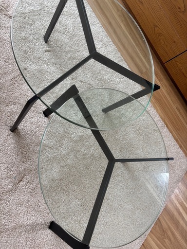 アルモニア　ガラステーブル